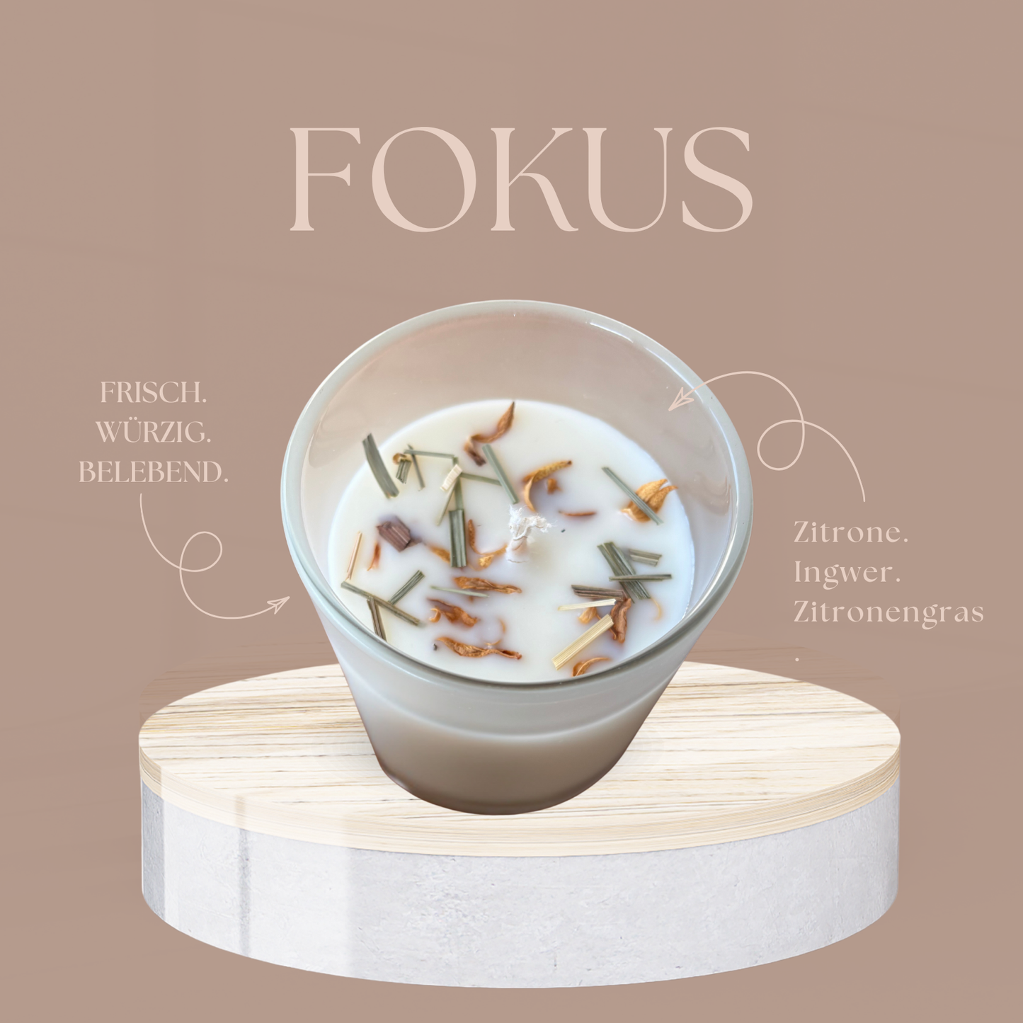 Duftkerze Fokus