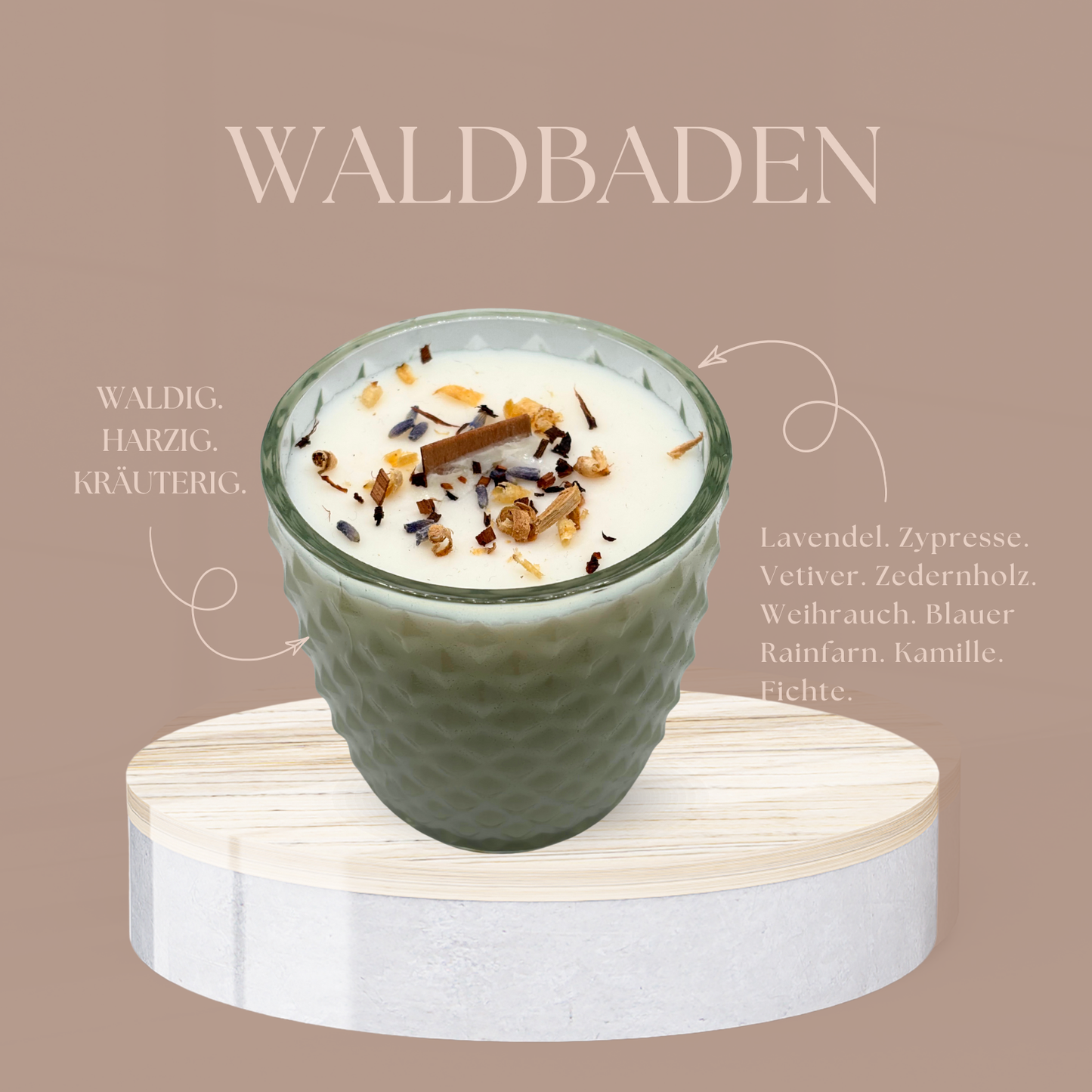 Duftkerze Waldbaden