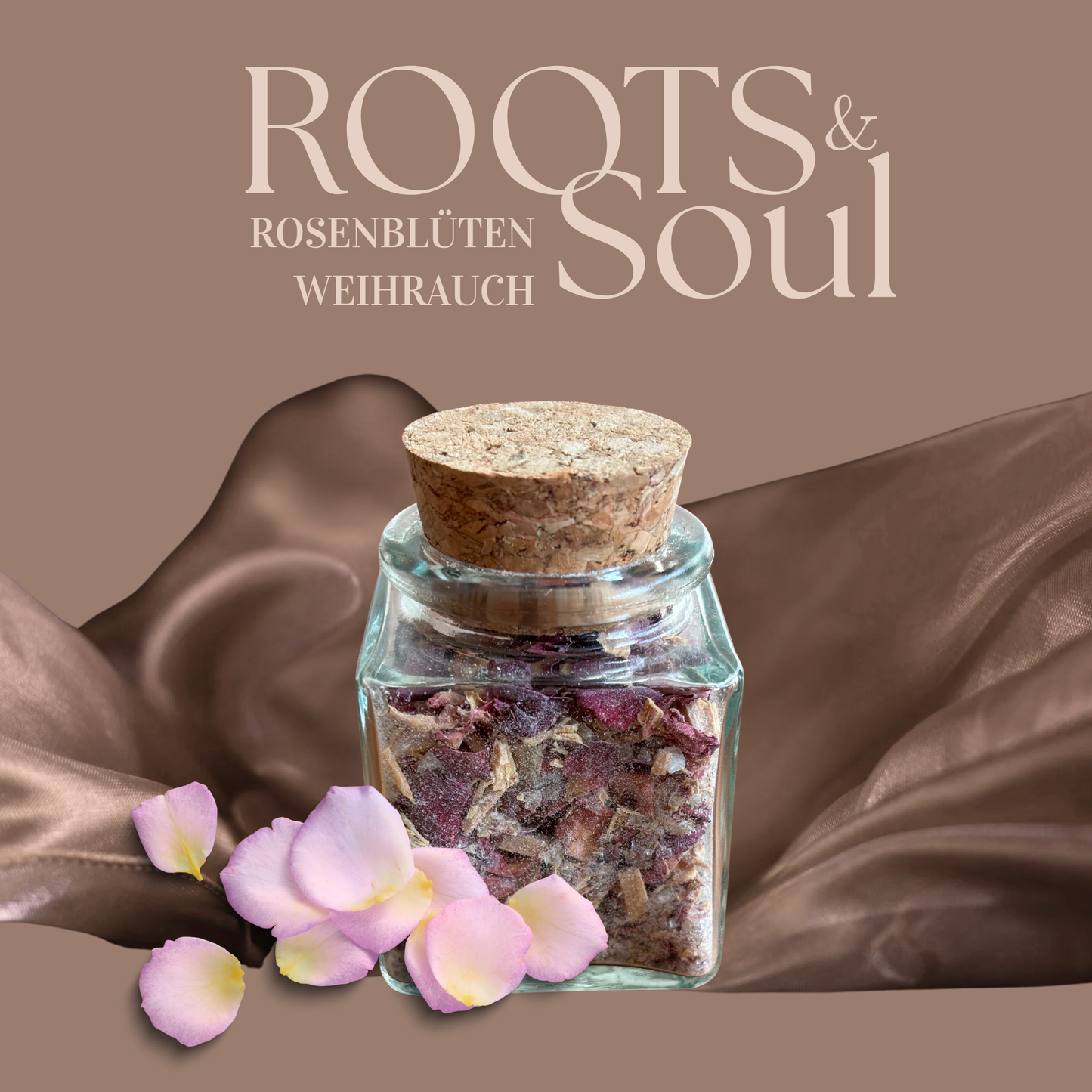 Räuchermischung Rosenblüten-Weihrauch